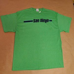 San Diego T-Shirt Size XL Green